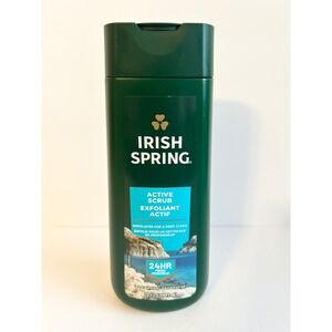 Irish Spring Active Scrub Exfoliating Body Wash 20 fl oz Fresh Scent